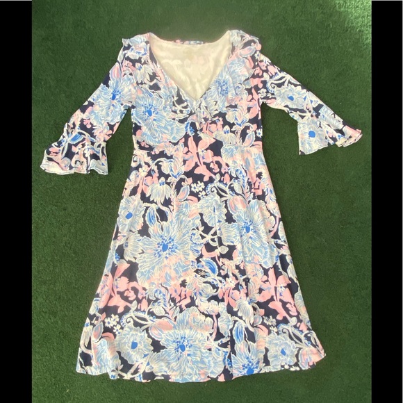 chinese dress ladies The Lilly Green & Blue Lilly Pulitzer Maxi Dress